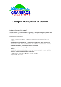 Concejales