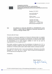 ha comunicado