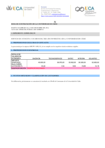 Resultado Acto Público     Apertura Sobre C