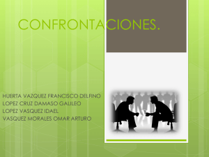 CONFRONTACIONES exposicion