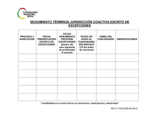 RC-F-170 SEGUIMIENTODE TERMINOS COACTIVA EXCEPCIONES