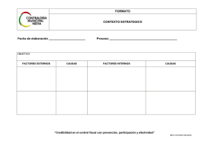 DE-F-01 CONTEXTO ESTRATEGICO