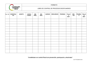 GJ-F-47 LIBRO DE CONTROL DE PROCESOS DISCIPLINARIOS