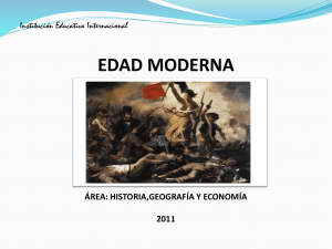 edad moderna