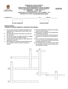EXAMEN PARCIAL DE CIVICA I FEBRERO NARCISO BASSOLS 2012