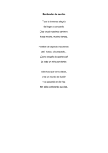 SEMBRADOR DE SUEÑOS