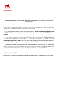 NOTA ACLARATORIA