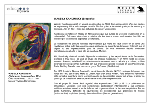 Wassily Kandinsky: Biografía y Obra Artística
