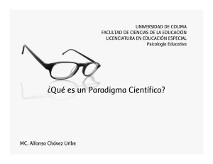 ¿Qué es un Paradigma Científico?