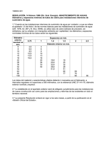 tubo de cobre