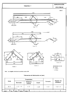 TIRANTES T l ESPECIFICACIÓN CFE 2T400