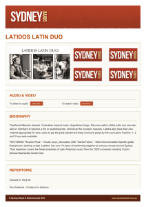 latidos latin duo