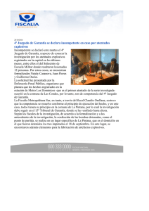 4º Juzgado de Garantía se declara incompetente