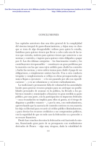 CONCLUSIONES Los capítulos anteriores dan una idea general de