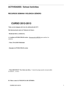 ACTIVIDADES / School Activities