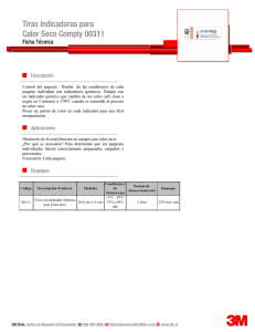 Tiras Indicadoras para Calor Seco Comply 00311