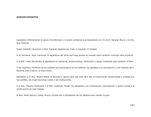 AGRADECIMIENTOS Agradezco infinitamente el apoyo