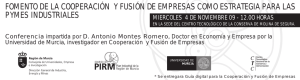 FOMENTO DE LA COOPERACIÓN Y FUSIÓN DE EMPRESAS