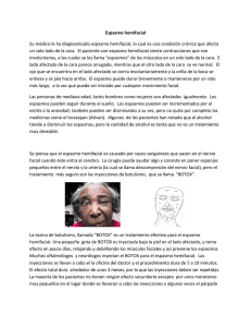 Espasmo hemifacial