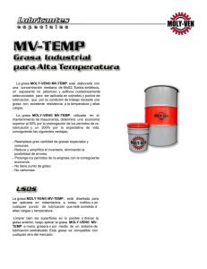 MV-TEMP Grasa Industrial - Moly-ven
