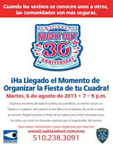 ¡Ha Llegado el Momento de Organizar la Fiesta de tu Cuadra!