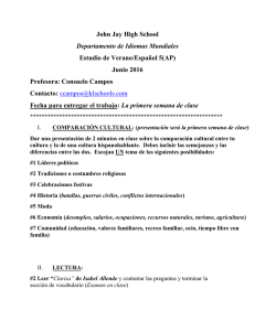 John Jay High School Departamento de Idiomas Mundiales Estudio