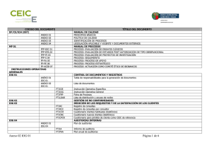 codigo del documento