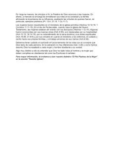 En ninguna manera, de principio a fin, la Palabra de Dios reconoce