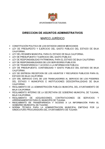 DIRECCION DE ASUNTOS ADMINISTRATIVOS MARCO JURÍDICO