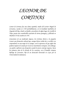 LEONOR DE CORTINAS