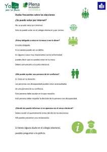 Posibles dudas