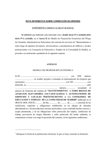 Se advierte que habiendo sido detectado error, donde decía IVA