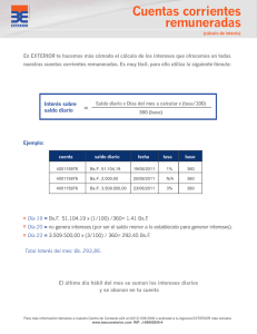 La guía de cálculo de interés