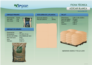 Ficha Técnica Azúcar Blanca: Especificaciones y Empaque
