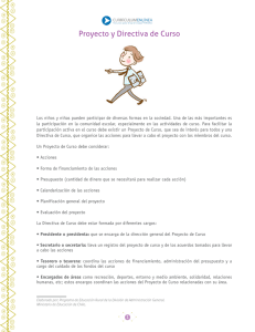 Proyecto y Directiva de Curso