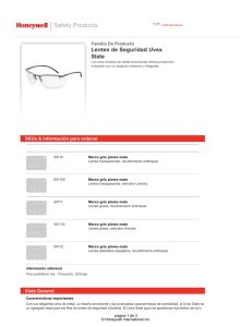 Lentes de Seguridad Uvex Slate