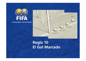 Regla 10 El Gol Marcado
