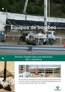 Equipos de bombeo