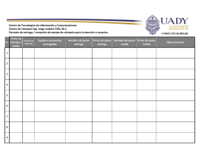 Formulario Entrega/Recepción Equipo Cómputo