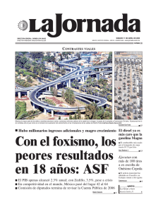 Con el foxismo, los peores resultados en 18 años: ASF