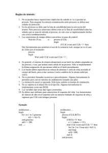 Reglas de síntesis: