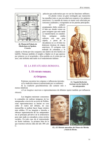 III. LA ESTATUARIA ROMANA. 1. El retrato romano. A) Orígenes.