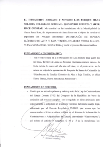 EL INFRASCRITO ABOGADO Y NOTARIO LUIS ENRIQUE MEJIA