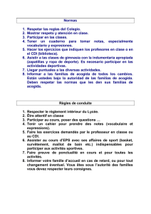 Normas 1. Respetar las reglas del Colegio. 2. Mostrar respeto y