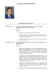 CV - European Papers