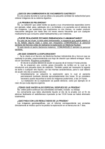 Gammagrafía de vaciamiento gástrico.