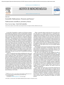 Scientific Publications: Present and Future