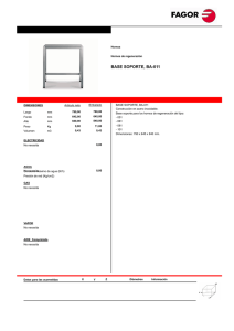 BASE SOPORTE, BA-011