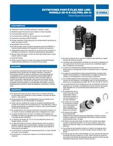 extintores portátiles red line® modelo 20-ge (ce/ped, en-3)