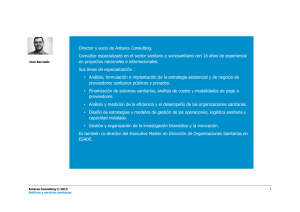 Director y socio de Antares Consulting. Consultor especializado en